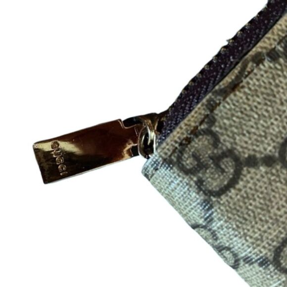GUCCI NEO VINTAGE SUPREME ZIP AROUND WALLET 8" x 4" - Picture 6 of 10